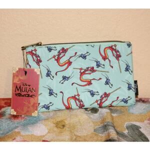 Loungefly Mulan, Mushu and Crickee Pouch